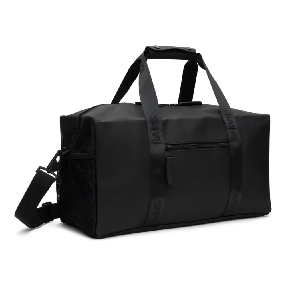 Rains Trail Gym Bag-Black Unisex